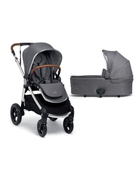 Ocarro Shadow Grey Puschair with Shadow Grey Carrycot image number 1